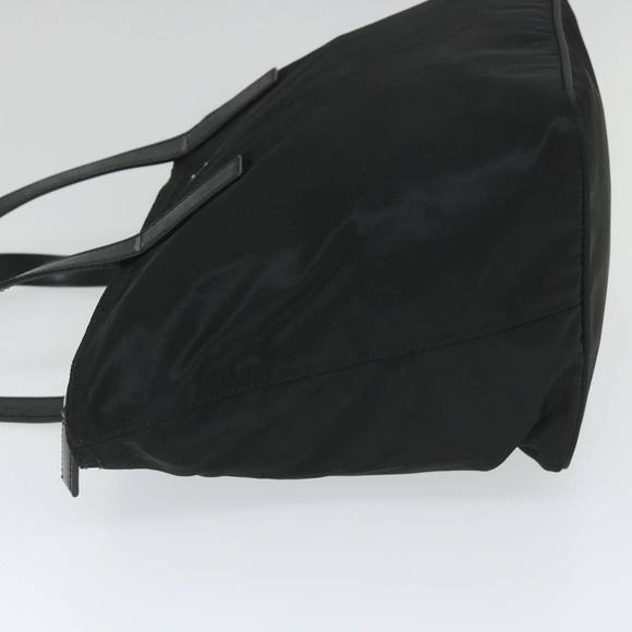 PRADA Tote Bag Nylon Black Auth cl803 - Picture 5 of 16